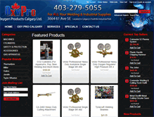 Tablet Screenshot of oxyprocalgary.com